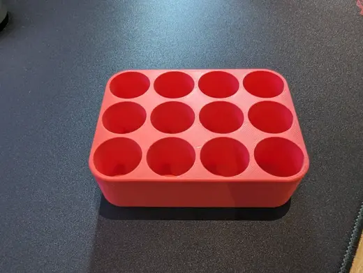 Customisable Insulin Vial Holder Tray