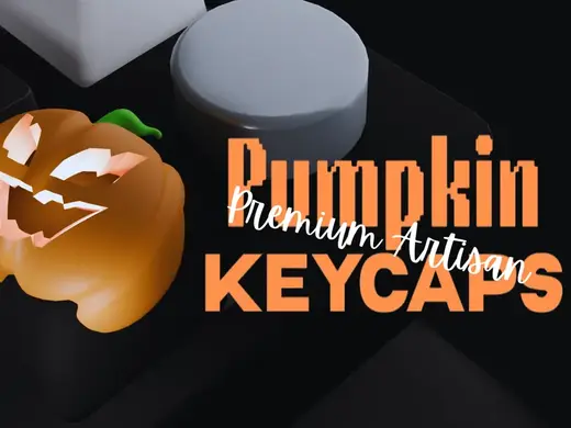 Pumpkin – The Jack o’ Lantern Keycap Pal