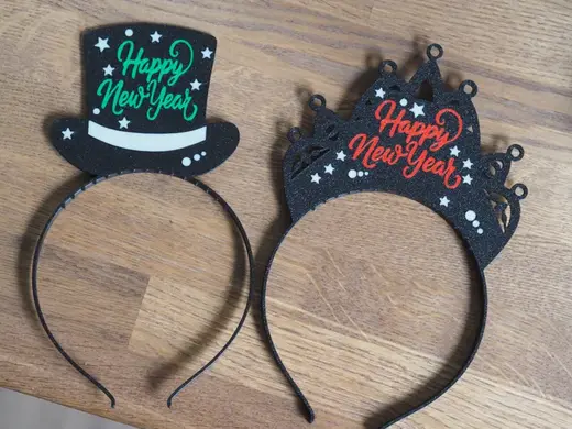 Happy New Year headband