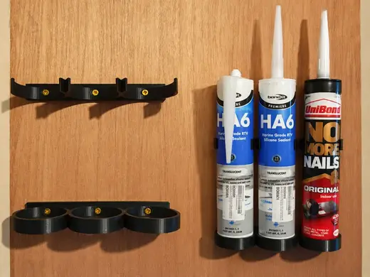 Wall Mount Caulk & Sealant Cartridge Holder