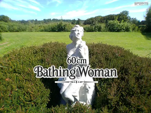 Garden Figurine Statue - 60cm Bathing Woman