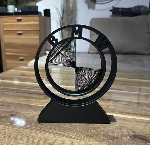 BMW STRING-ART / CAR / FAN / BMW DECORATION