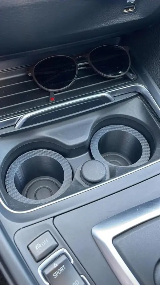 BMW F30 F31 F32 F33 F34 F36 F80 F82 F83 F3x F8x Cupholder RedBull Getränkehalter Dosenhalter