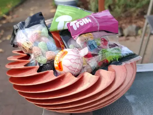 Süßigkeiten Spiral-Schale – modern & vielseitig