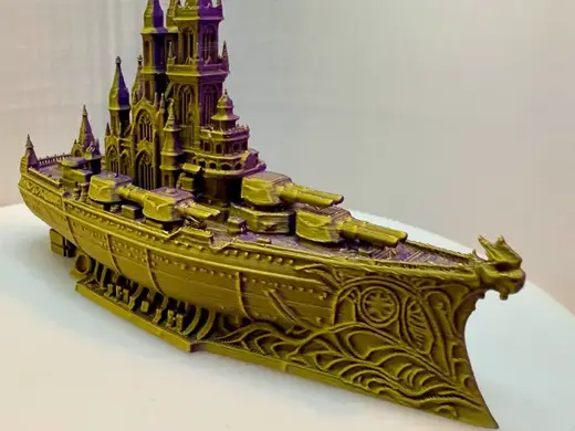 The Gothic Fortress Battleship