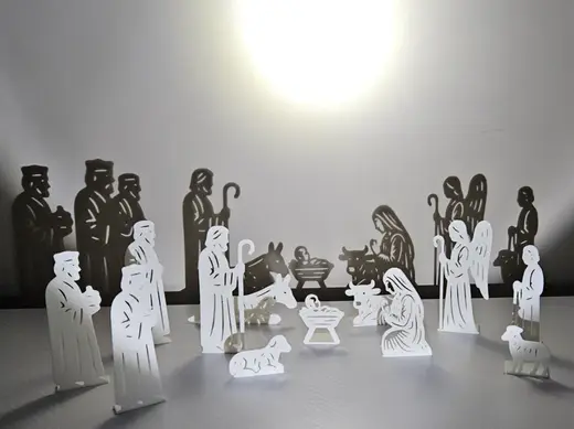 PRESEPE LUCI E OMBRE