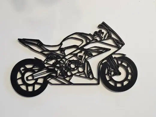 Honda CBR 650R Modell Silhouette Aufsteller