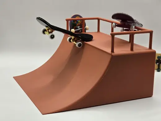 Halfpipe Vert Ramp Grind Rail Fingerboard Skate