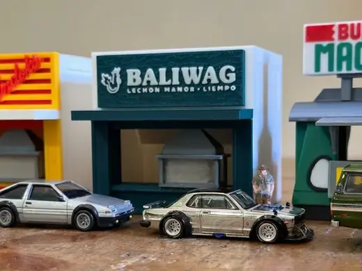 1/64 Baliwag Lechon Manok Diorama