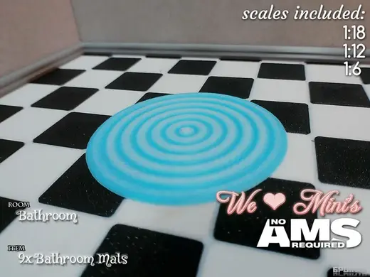 WLM - 9x Bathroom mats