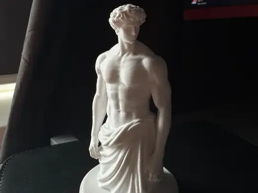 Greek God Bust - David / Apollo Style Statue