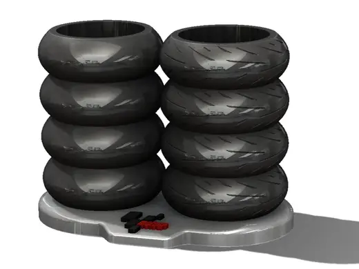 Pen Holder for Motorcycle Enthusiasts MotoGP Fans