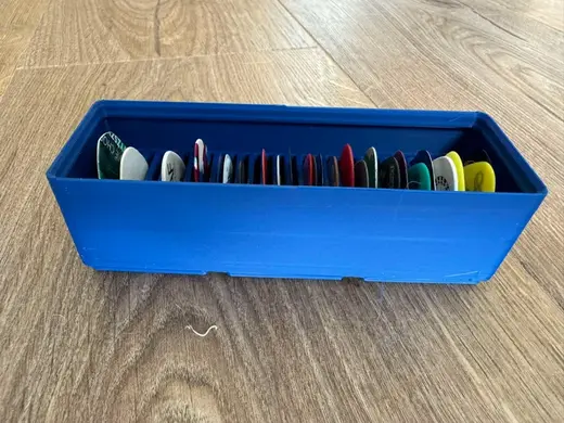 Gridfinity 1x3 Guitar Pick Holder