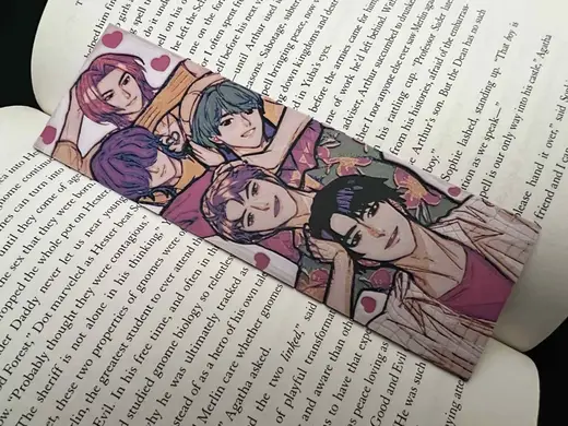 Saja Boys, KPOP Demon Hunters Bookmark