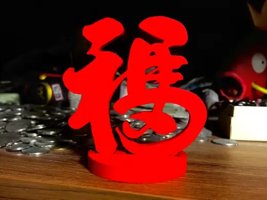 2026年马上有福桌面摆件/新年摆件/本命年摆件