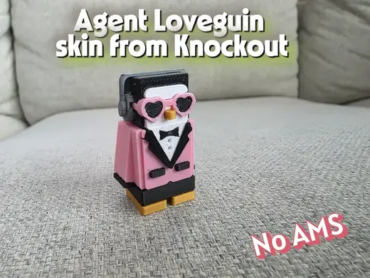 Agent Loveguin Skin from Knockout