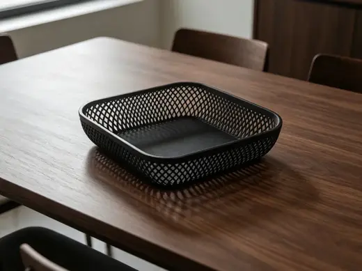 方形镂空果盘轻盈版(Square hollow fruit tray)