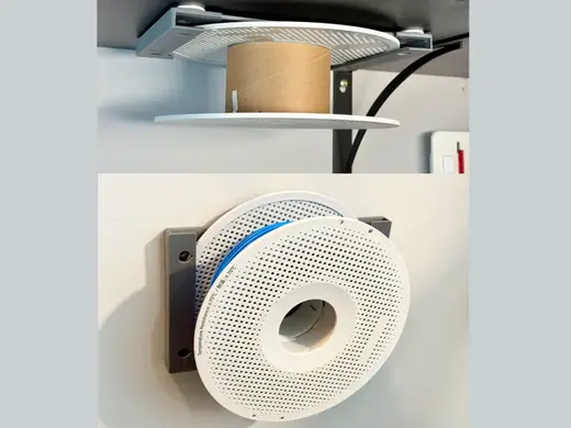 Spool Hanger - Under Shelf/Desk - Command Strips