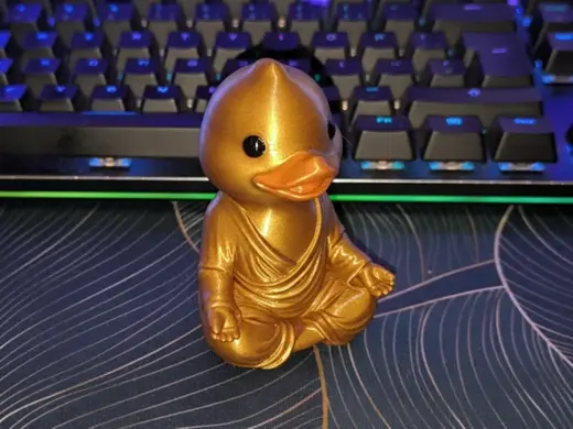 The Quack of Enlightenment - Zen Buddha Duck