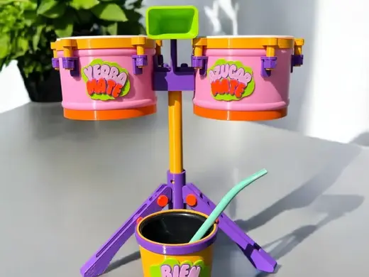 Kit De Mate En Forma De Timbal Articulado