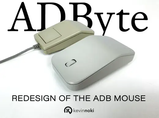 ADByte Retromouse (redesign of the ADBMouse)