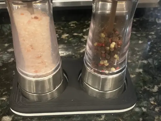 Salt and Pepper grinder stand
