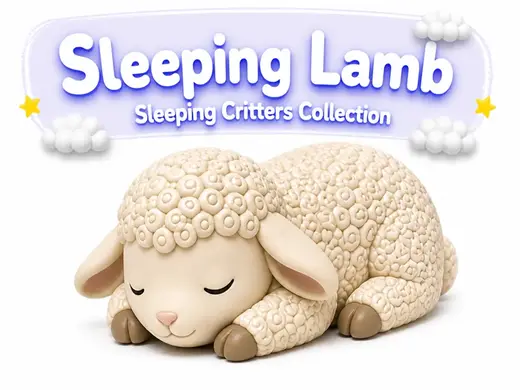 Sleeping Lamb - Sleeping Critters Collection