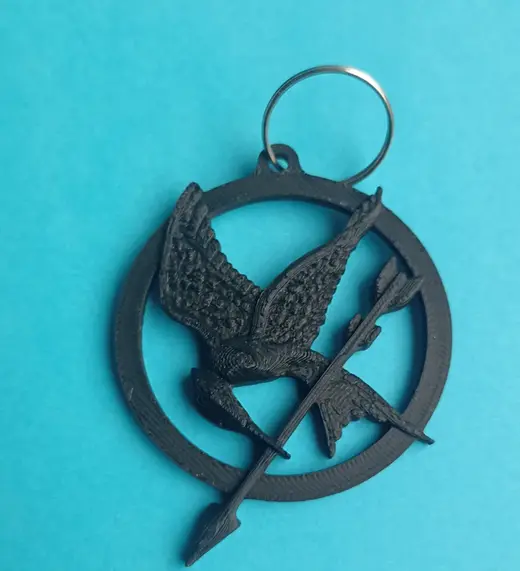 keychain mockingjay logo brooch Hunger Games