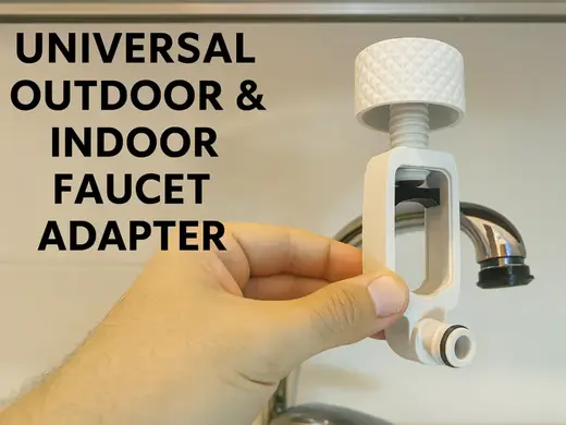 Universal Outdoor & Indoor Faucet Adapter
