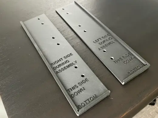 Ikea Maximera Drawer Front: Hole Template
