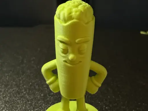 Steve the Spliff – 3D Printable Weed Mascot Toy