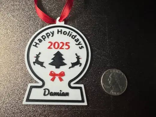 Christmas ornament Customizable