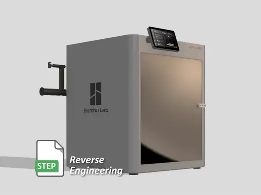 Bambu Lab P2S – STEP/CAD Model