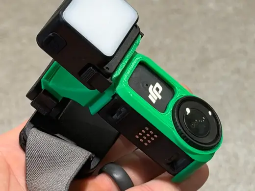 DJI Osmo Nano Vertical Headband With Light