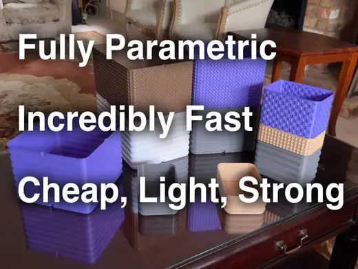 Holy Grail Parametric Vase Mode Storage | Tribute