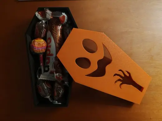 Halloween candy box