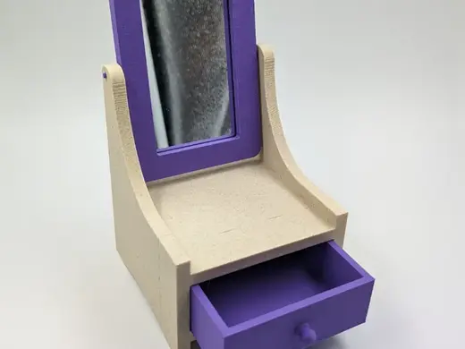Small furniture for mirror or photo