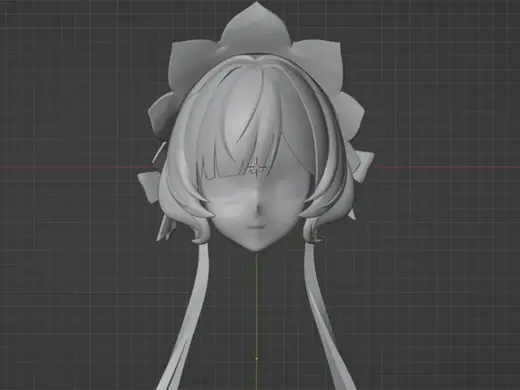 Genshin Impact Sandrone scaleable Head Sculpture