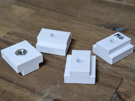 T-nut M6 suits 16mm table slot