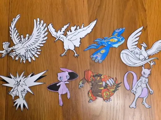legendary pokemon colouring sheets