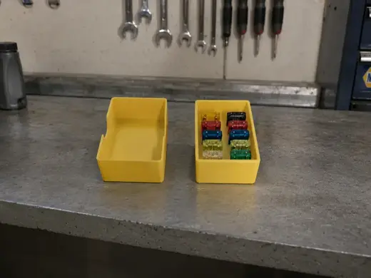 Car Fuse Storage Box (Mini Blade Fuses)