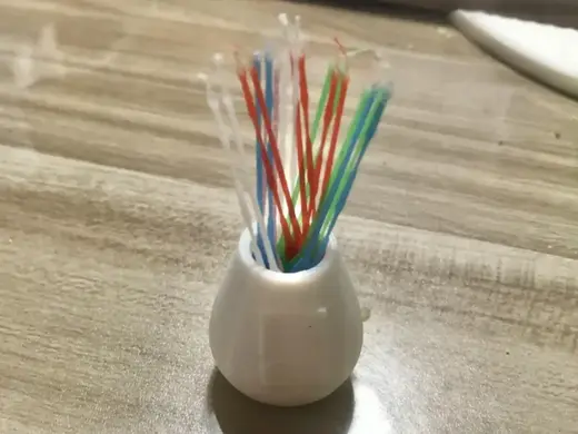 拓竹印记花 慢慢长大记录打印战绩 致敬所有3D打印人(A1 A1mini 版花瓶)