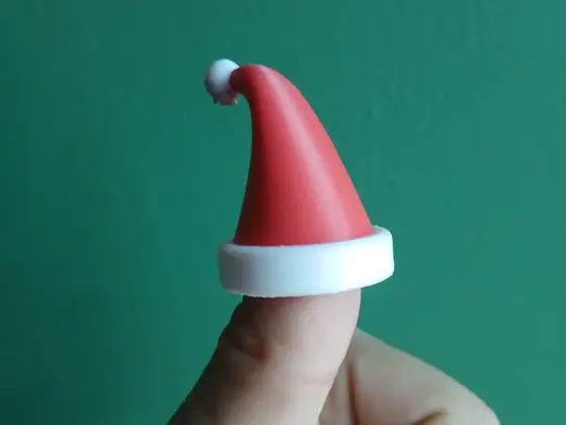 Finger's Santa Hat