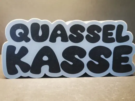Quassel Kasse – Die Spardose Plaudertaschen