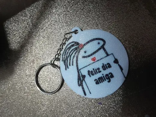 llavero del dia del amig@