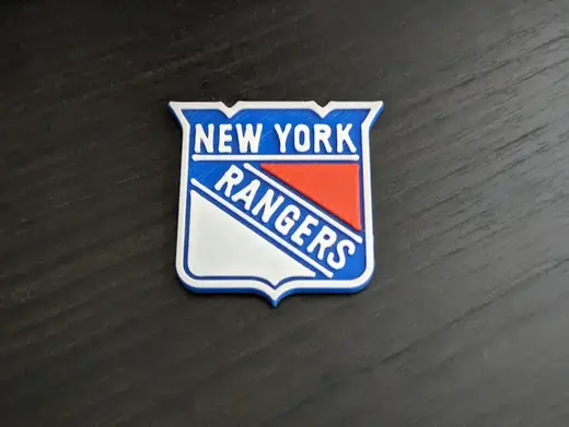 New York Rangers 3D Logo