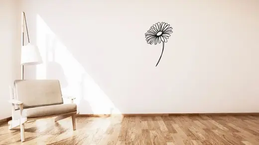 Daisy / Kopretina wall or table decoration