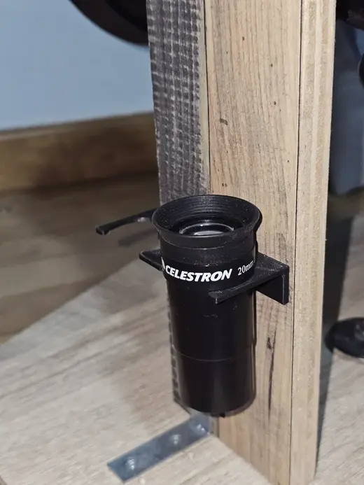 Eyepiece holder for telescopes