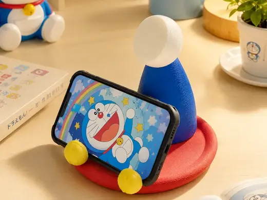 【0支撑】哆啦A梦伸出圆手 手机支架 支持横竖摆放 超萌 Doraemon Phone Stand