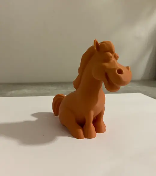 Cute sitting Horse
